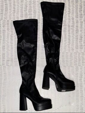 Forever21 Thigh High Platform Boots